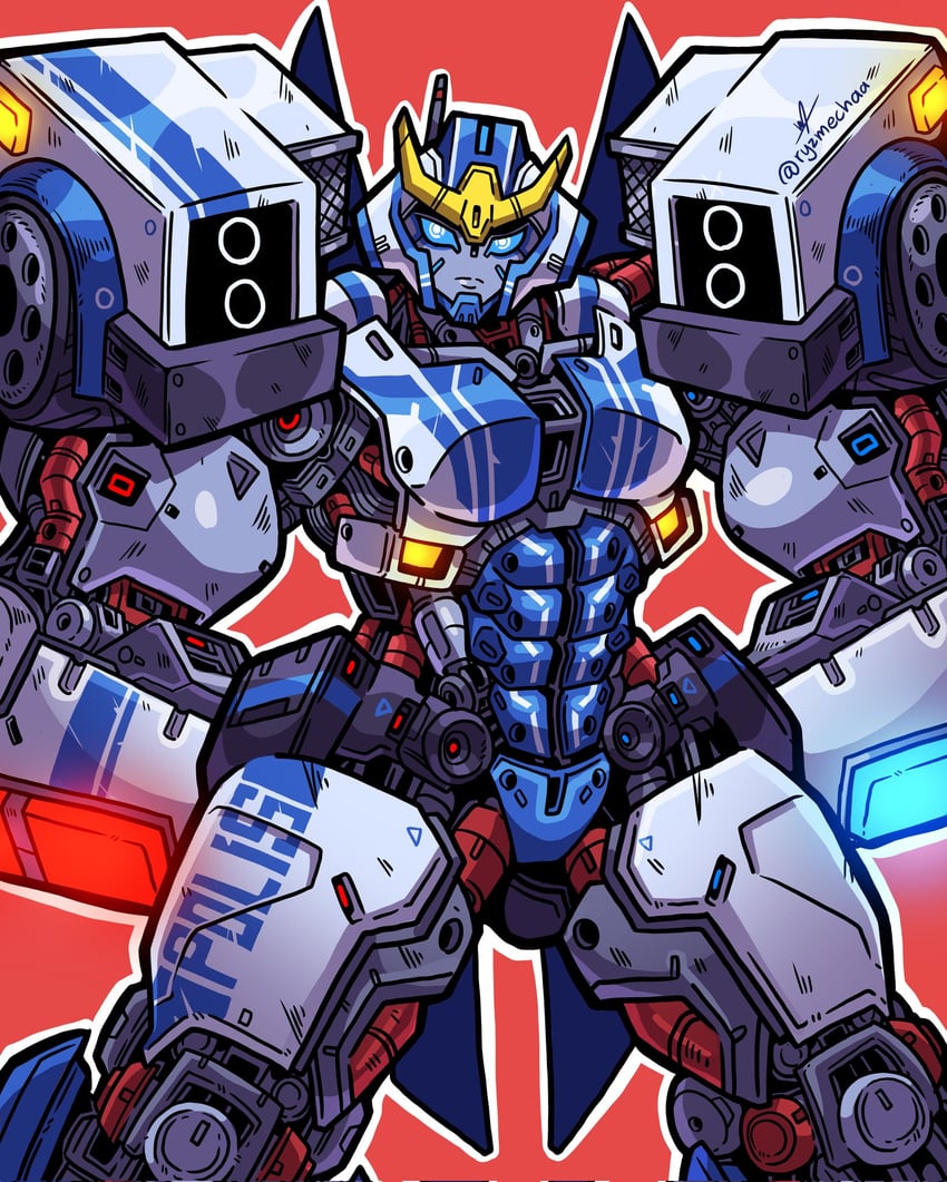 strongarm (transformers and 1 more) drawn by ryzmechaa