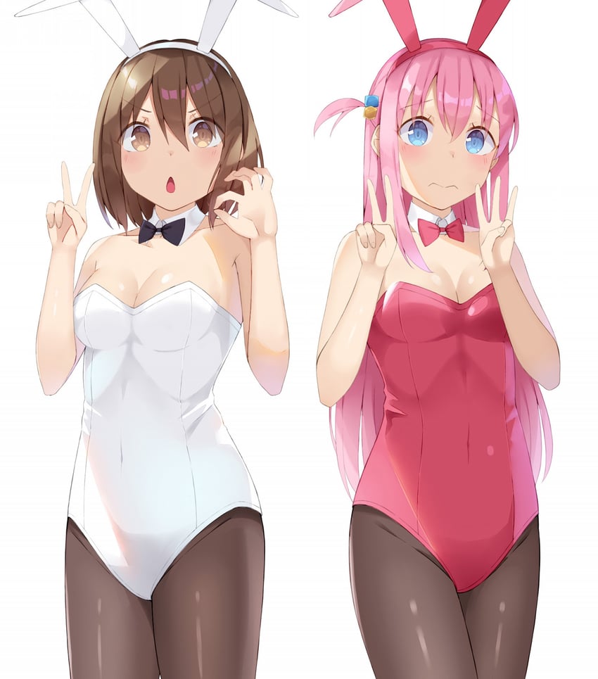gotoh hitori and hirasawa yui (k-on! and 1 more) drawn by takahashi_kamine