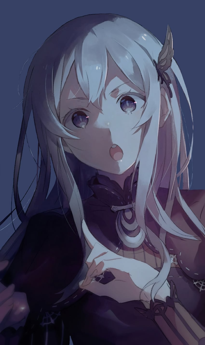 echidna (re:zero kara hajimeru isekai seikatsu) drawn by harusabin