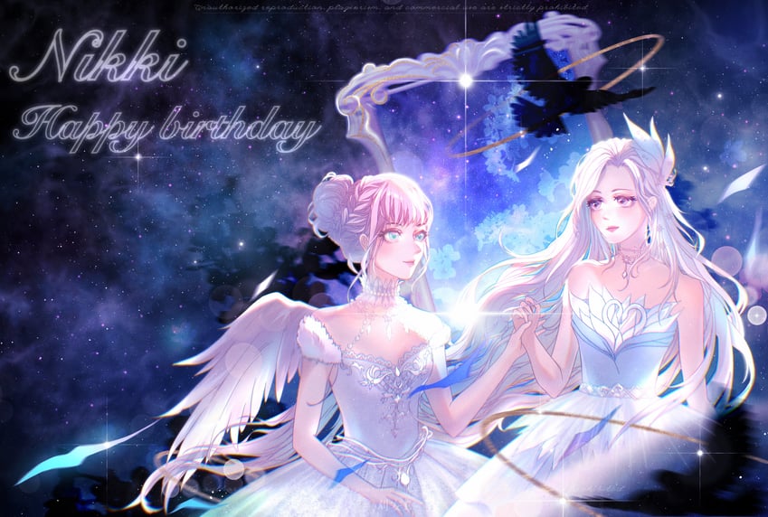 fairytale swan (nikki and 2 more) drawn by yian6881