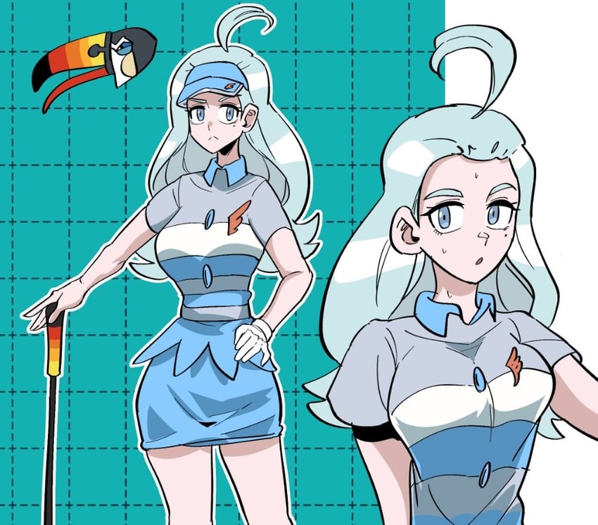 kahili and toucannon (pokemon and 1 more) drawn by dinoyhs