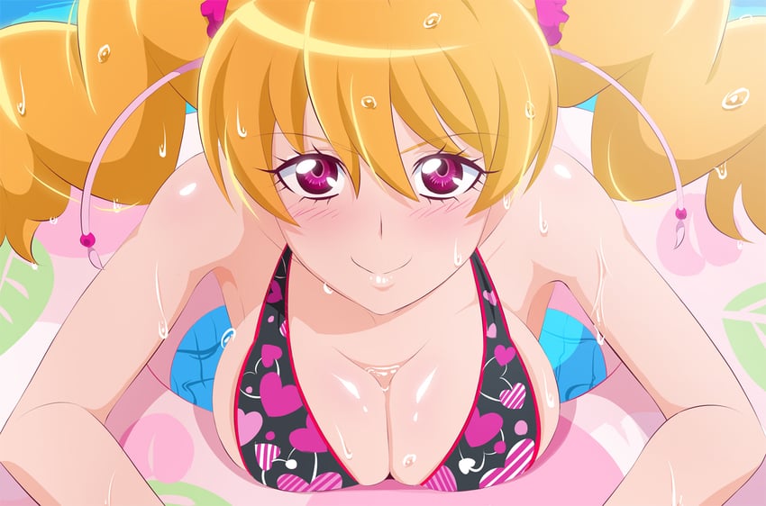 momozono love (precure and 1 more) drawn by fuchi_(nightmare)