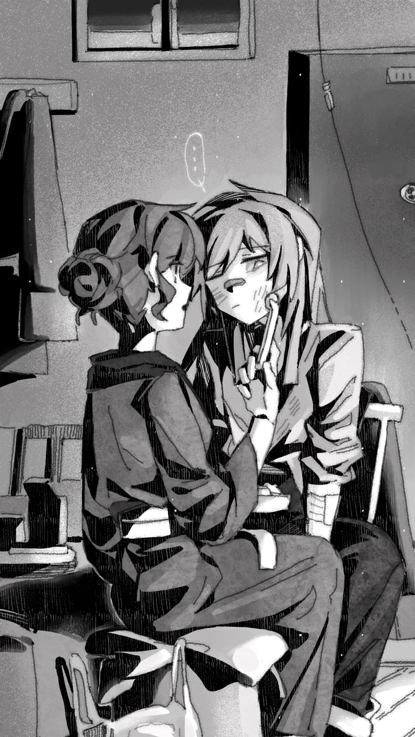chihaya anon and nagasaki soyo (bang dream! and 1 more) drawn by lanserongjie