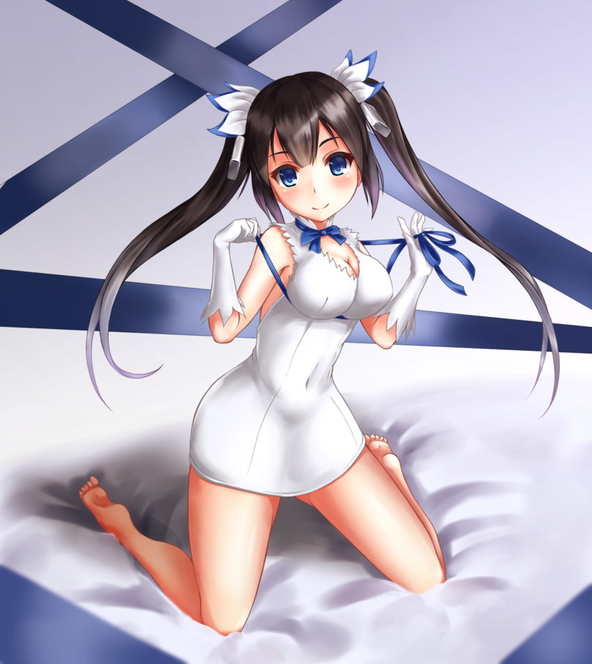hestia (dungeon ni deai wo motomeru no wa machigatteiru darou ka) drawn by gamyuu_(gamyu)