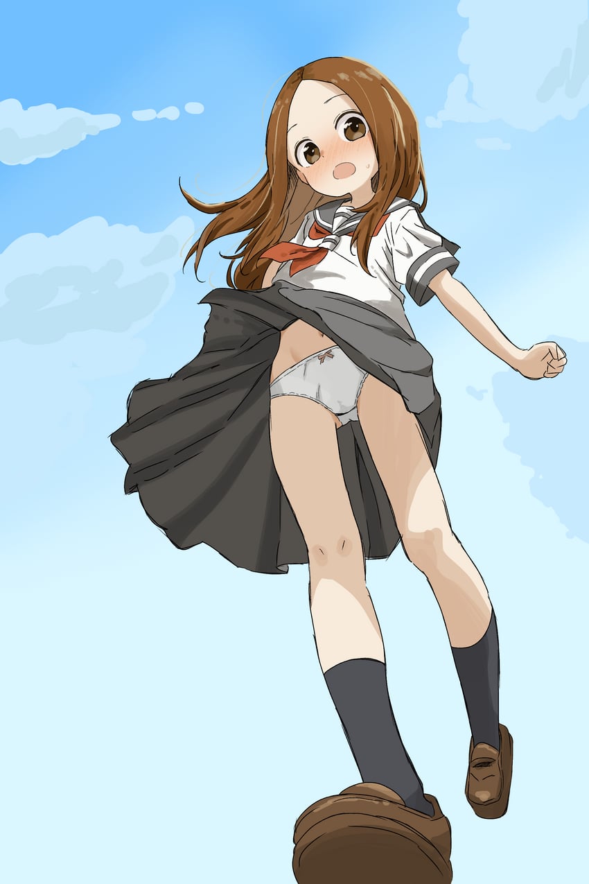 takagi-san (karakai jouzu no takagi-san) drawn by aki_(yunkana)