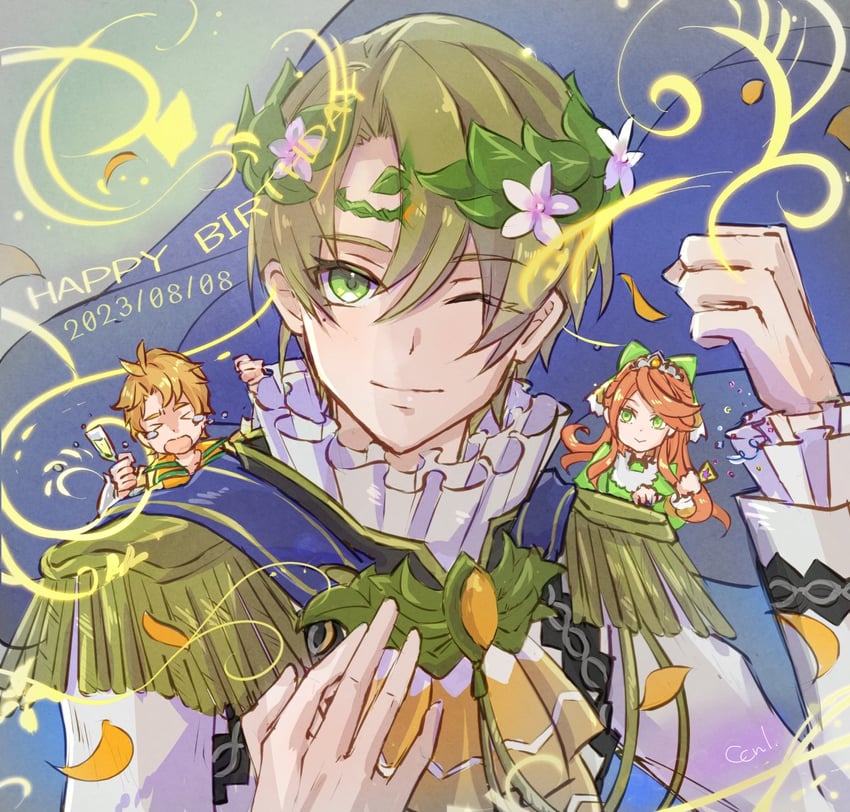 etie, alfred, and boucheron (fire emblem and 1 more) drawn by cu9x9nelll2