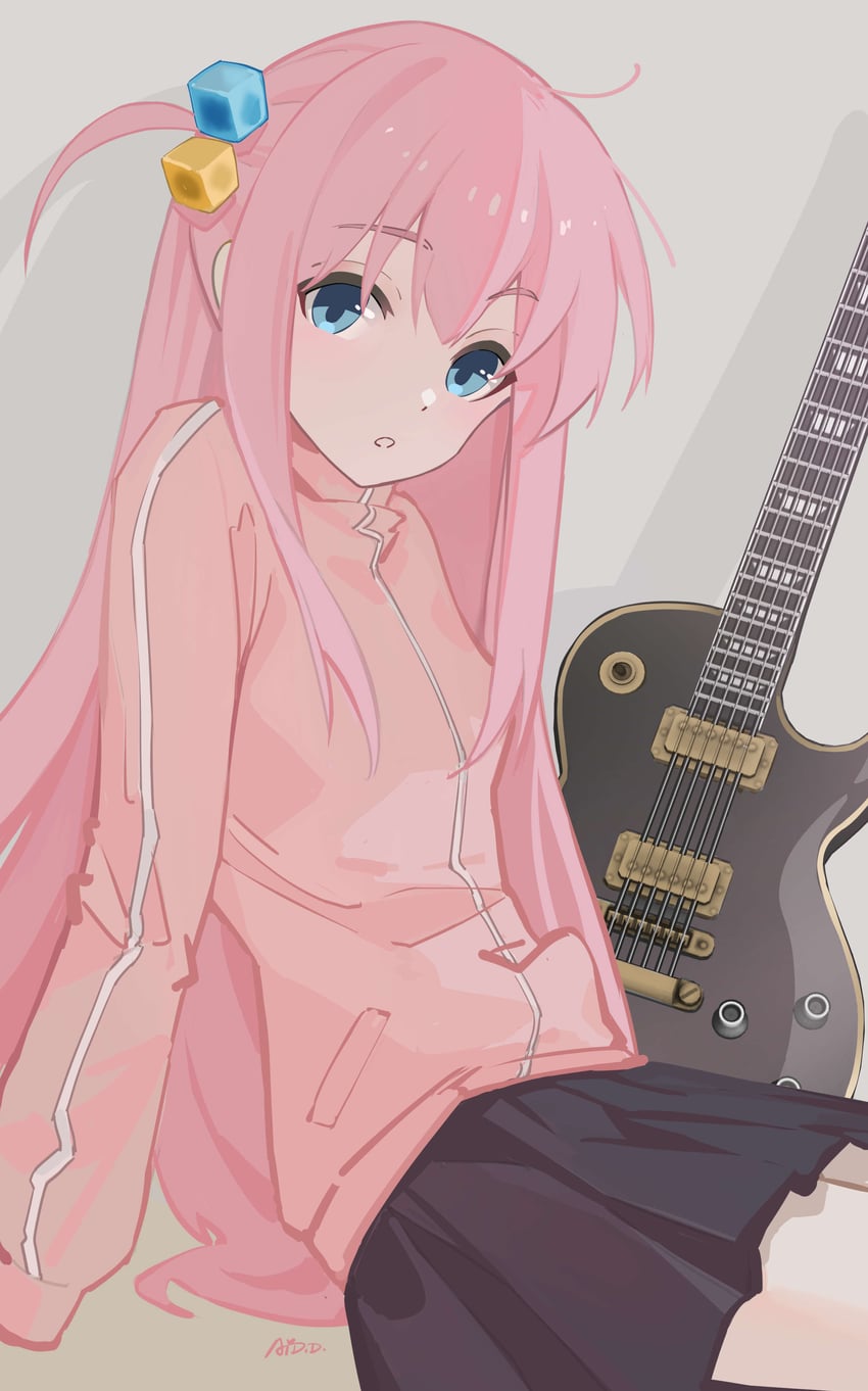gotoh hitori (bocchi the rock!) drawn by ai_dongdong