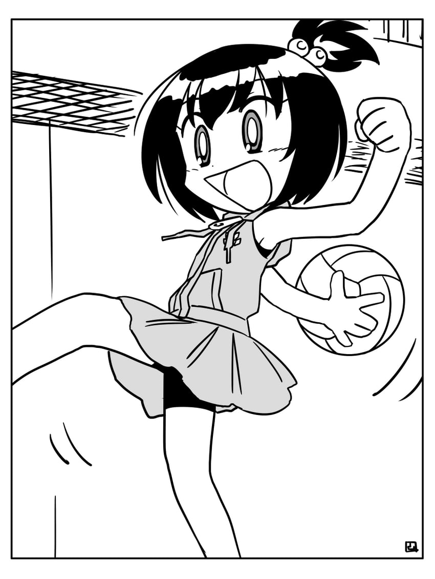 ichigeki danko (honoo no toukyuujo: dodge danko) drawn by muu_(mumumer)