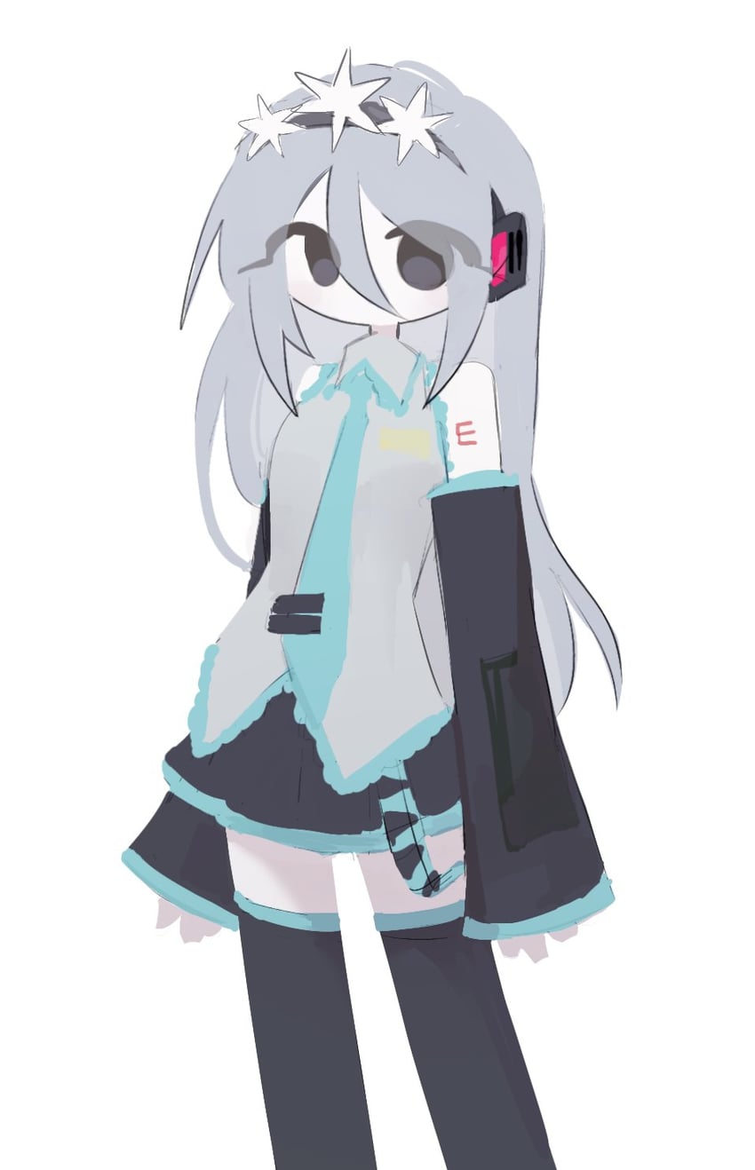 hatsune miku and eunoia (vocaloid and 2 more) drawn by kkongchi1167263
