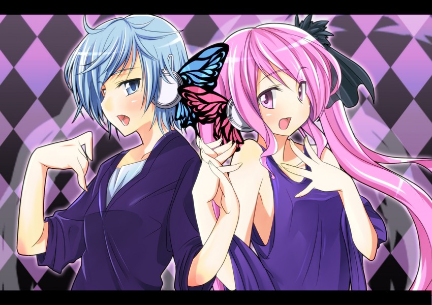 vocaloid and 2 more drawn by mtu_(orewamuzituda)