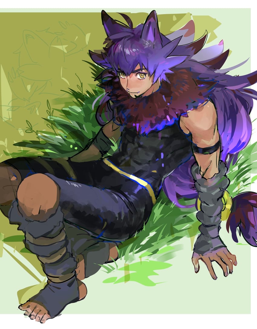 leon (pokemon and 1 more) drawn by ch_walnut