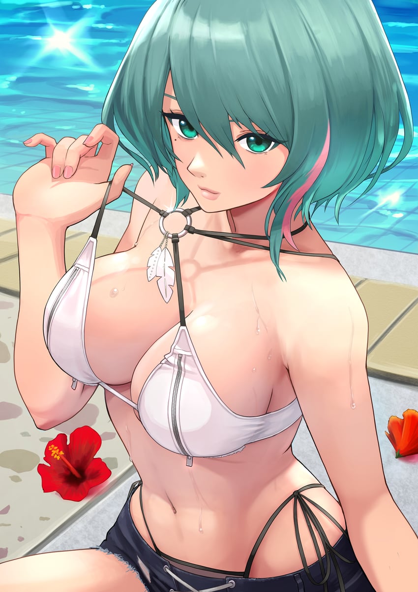 tamaki (dead or alive and 1 more) drawn by kunimaki