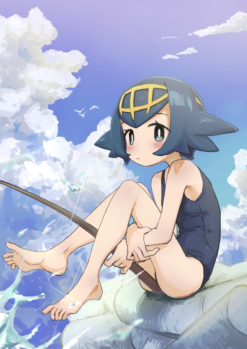 lana (pokemon and 1 more) drawn by mitarashi_(riku1013pm)