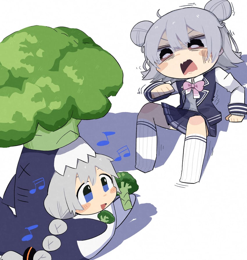 kizuna akari and koharu rikka (vocaloid and 3 more) drawn by konohoshi