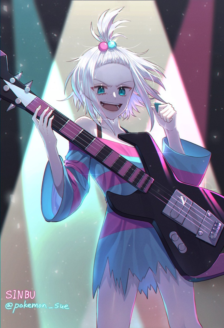 roxie (pokemon and 1 more) drawn by pokemon_sue