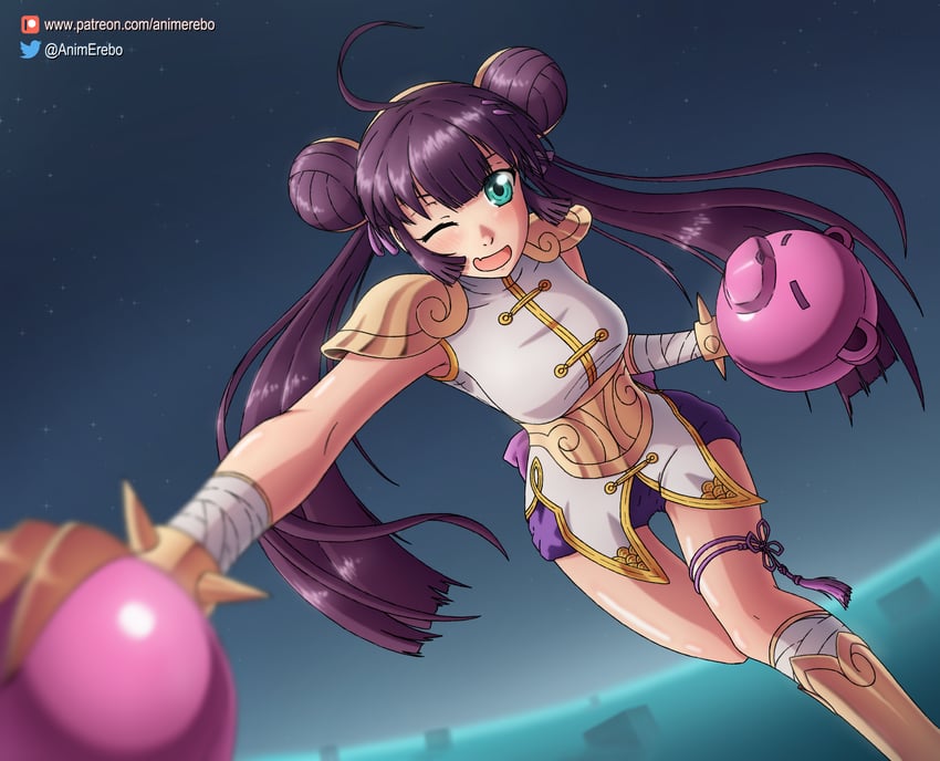 ursa minor xiaoling (saint seiya and 1 more) drawn by pablo_animerebo