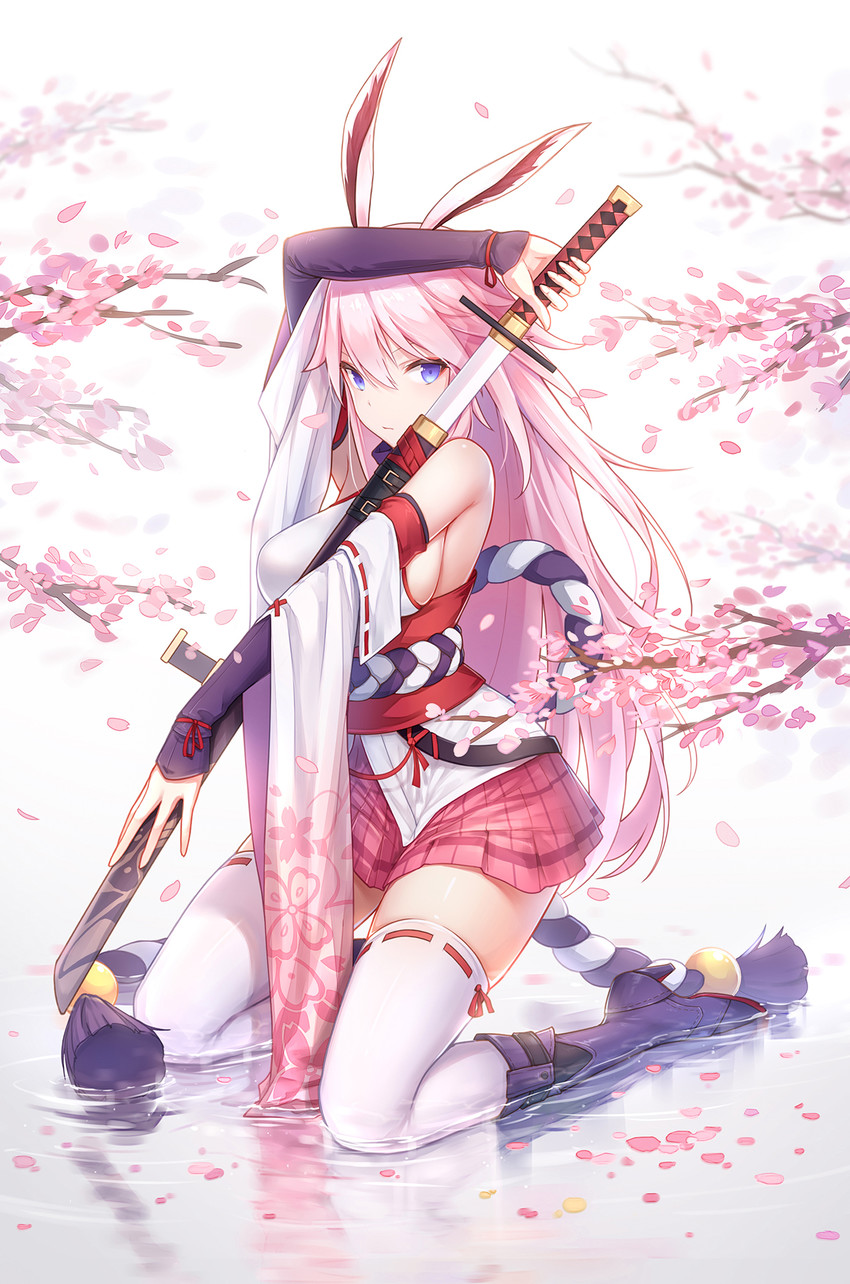 yae sakura (honkai and 1 more) drawn by quan_(kurisu_tina)