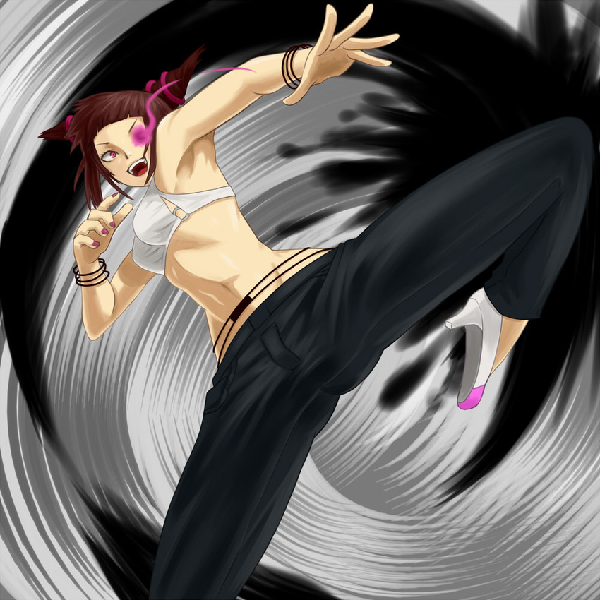 han juri (street fighter and 1 more) drawn by kamui_sathi
