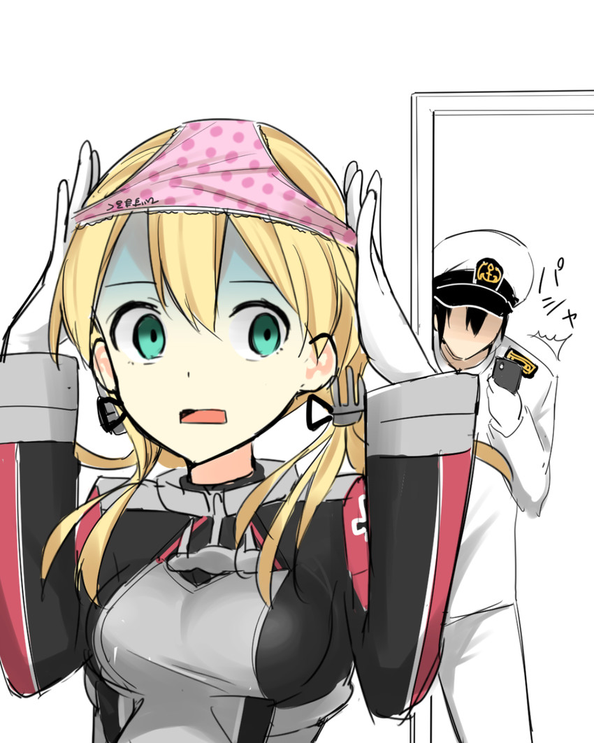 admiral and prinz eugen (kantai collection) drawn by max_melon