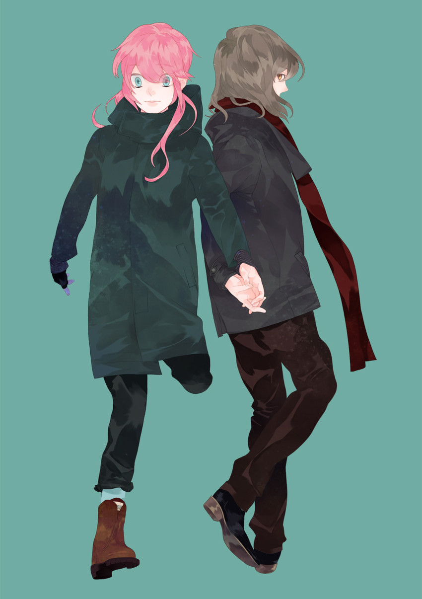 kirino ranmaru and shindou takuto (inazuma eleven and 1 more) drawn by haruaki