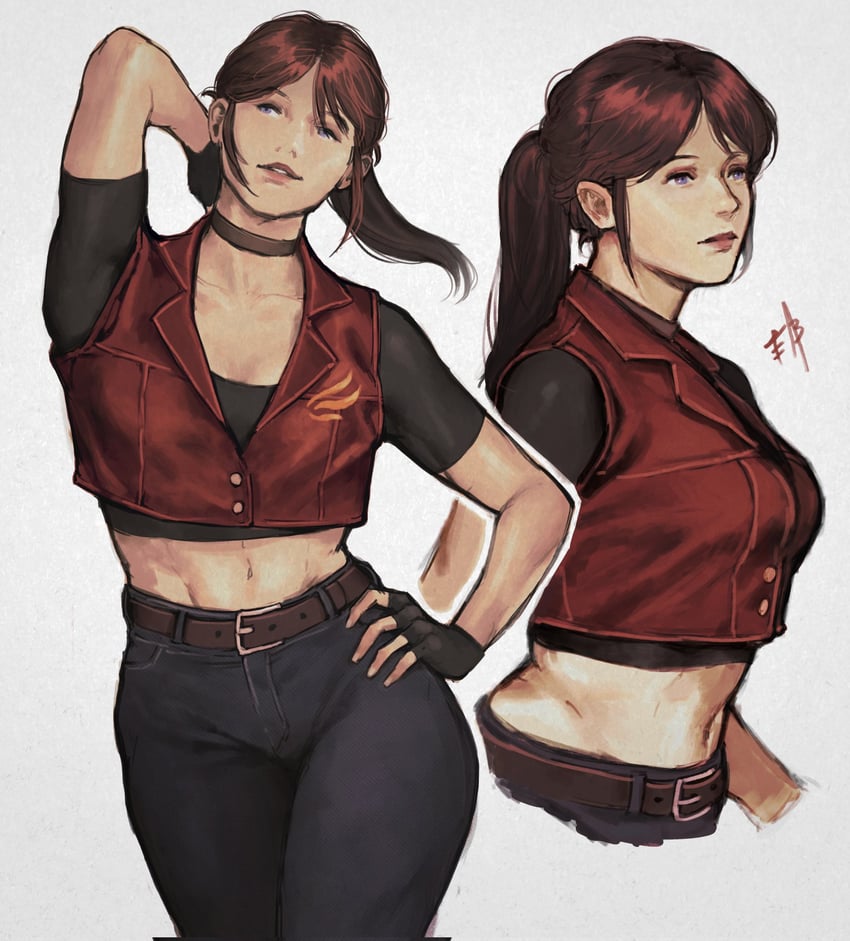 claire redfield (resident evil and 1 more) drawn by ericson_blum