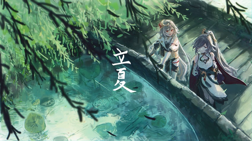fu hua and herrscher of sentience (honkai and 1 more) drawn by arsum0731