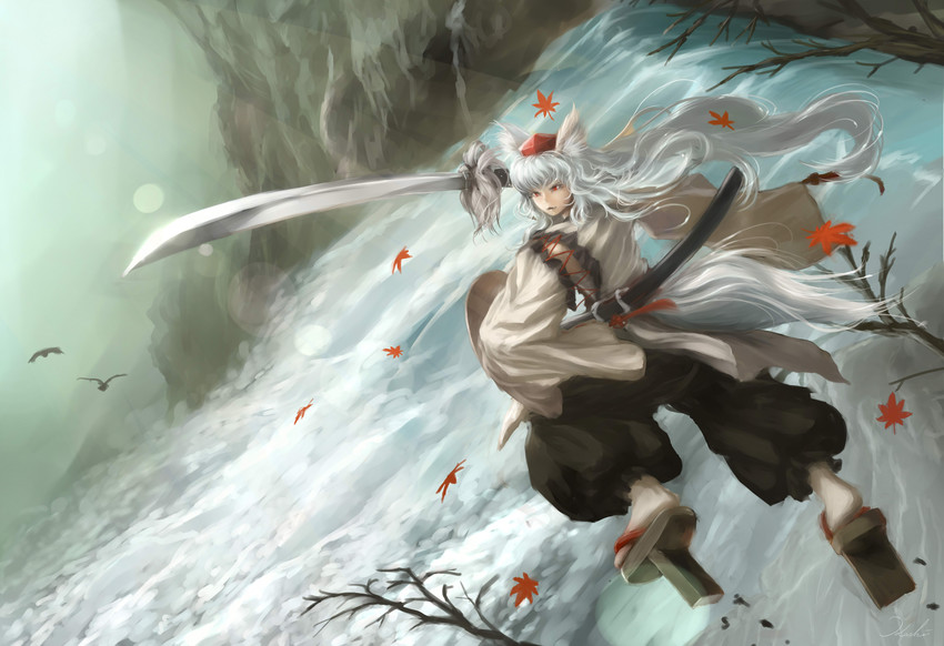 inubashiri momiji (touhou) drawn by koshi_(koshi_vortex)
