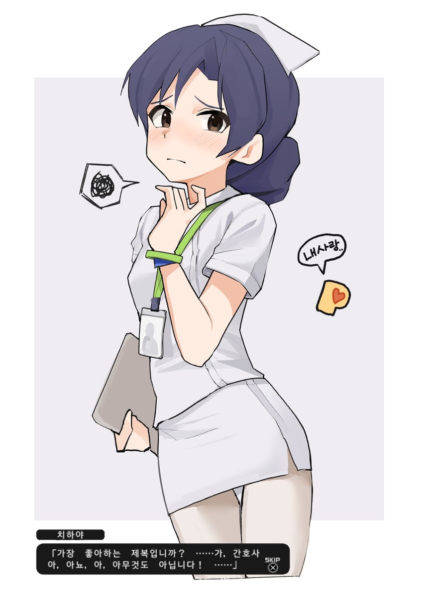 producer, kisaragi chihaya, and p-head producer (idolmaster) drawn by ch2haya_p