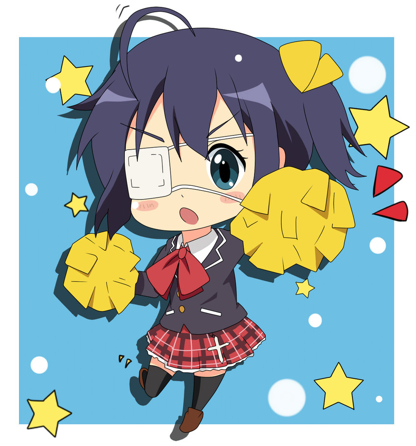 takanashi rikka (chuunibyou demo koi ga shitai!) drawn by inaka_gyomin
