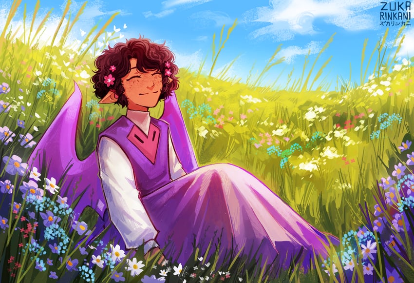 tallulah (minecraft youtube and 1 more) drawn by zukarinkani