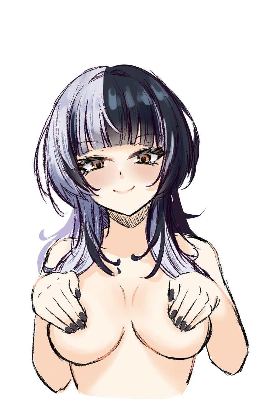 shiori novella (hololive and 1 more) drawn by penguin_stamp