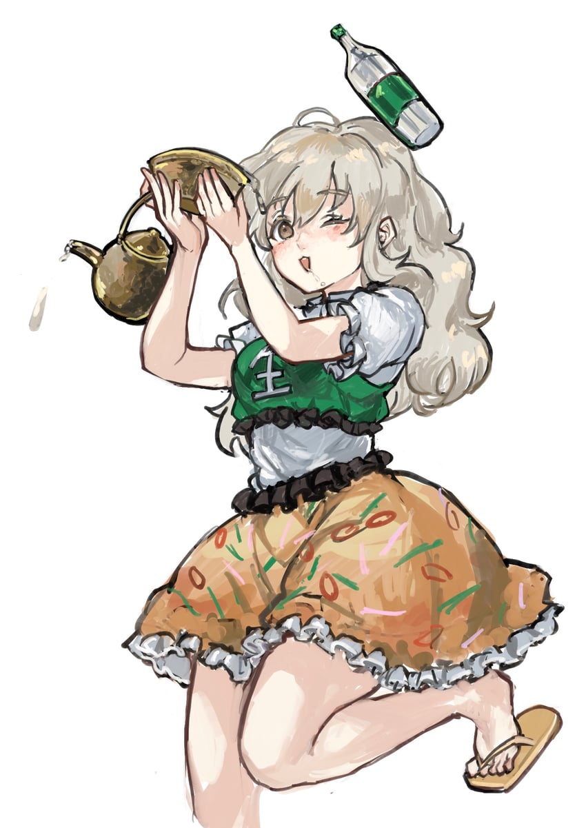 makgeolli geolli (original and 1 more) drawn by gonglijeongli