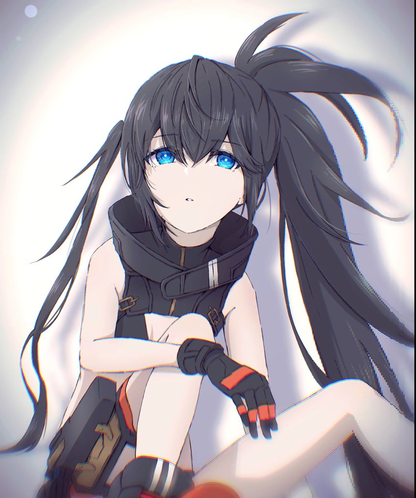 black rock shooter (black rock shooter and 1 more) drawn by drawdream1025