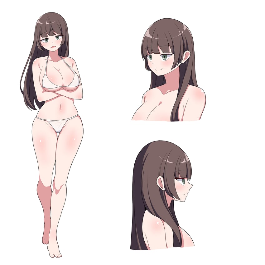 jiwon ha (original and 1 more) drawn by uihyeon_chae
