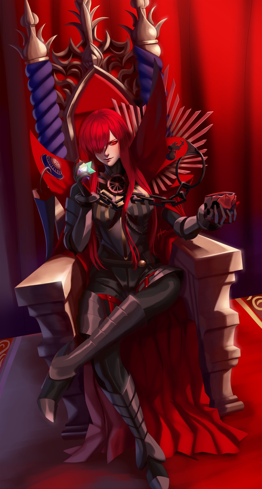 oda nobunaga (fate and 1 more) drawn by kouichi09