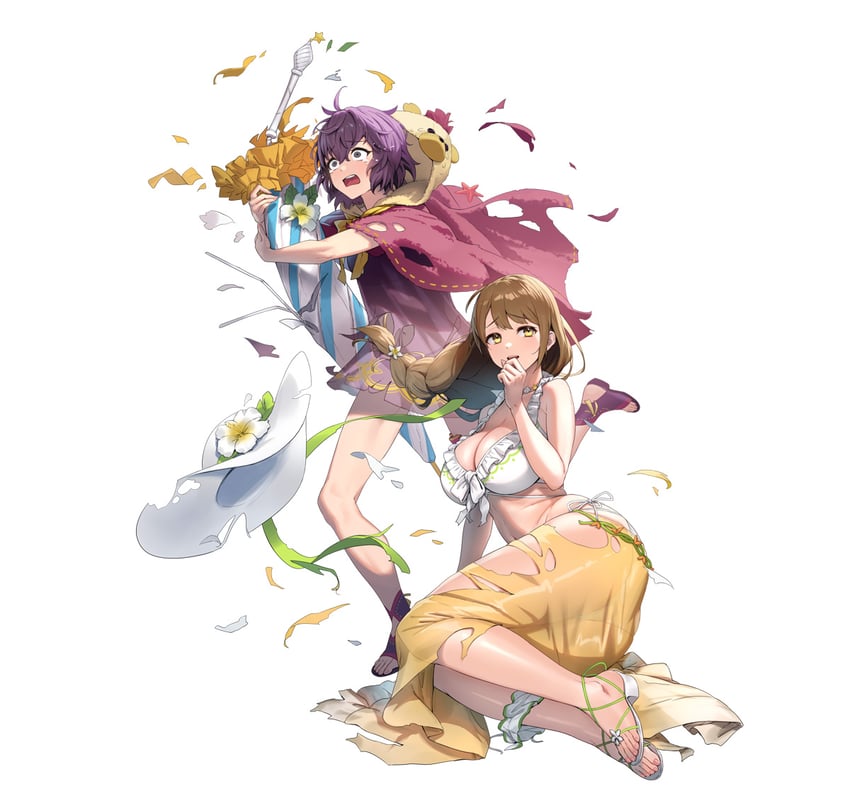 bernadetta von varley and goldmary (fire emblem and 3 more) drawn by cuboon