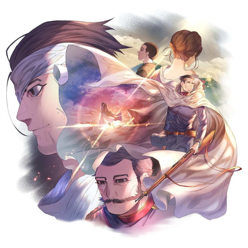 ogata hyakunosuke and ogata tome (golden kamuy) drawn by sss_dxd
