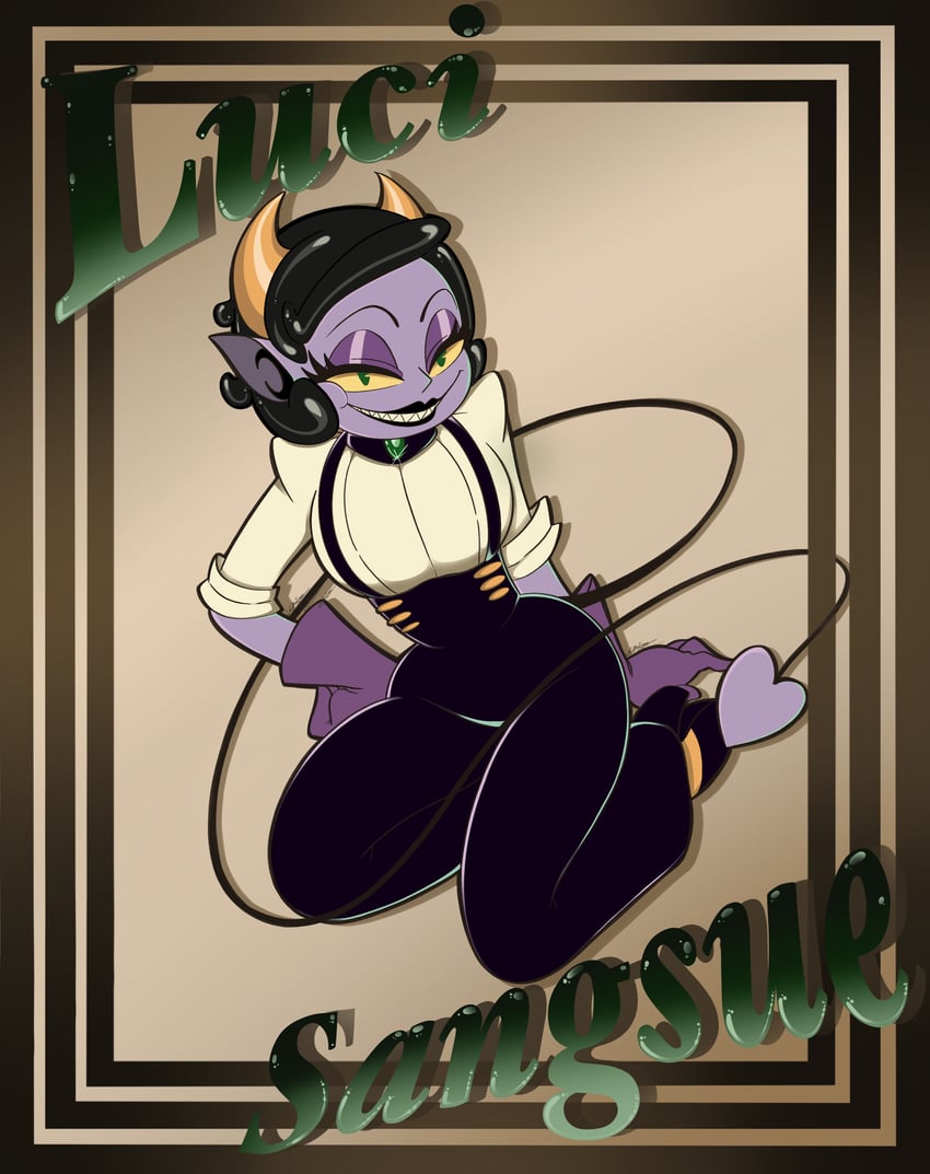 luci sangsue (original and 1 more) drawn by lil-bobcatz