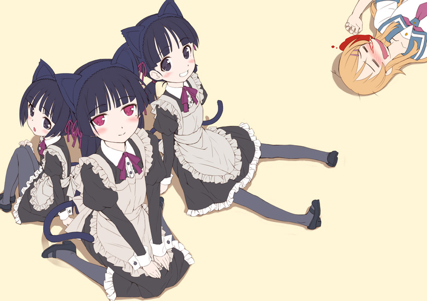 gokou ruri, kousaka kirino, gokou tamaki, and gokou hinata (ore no imouto ga konna ni kawaii wake ga nai) drawn by matsuryuu
