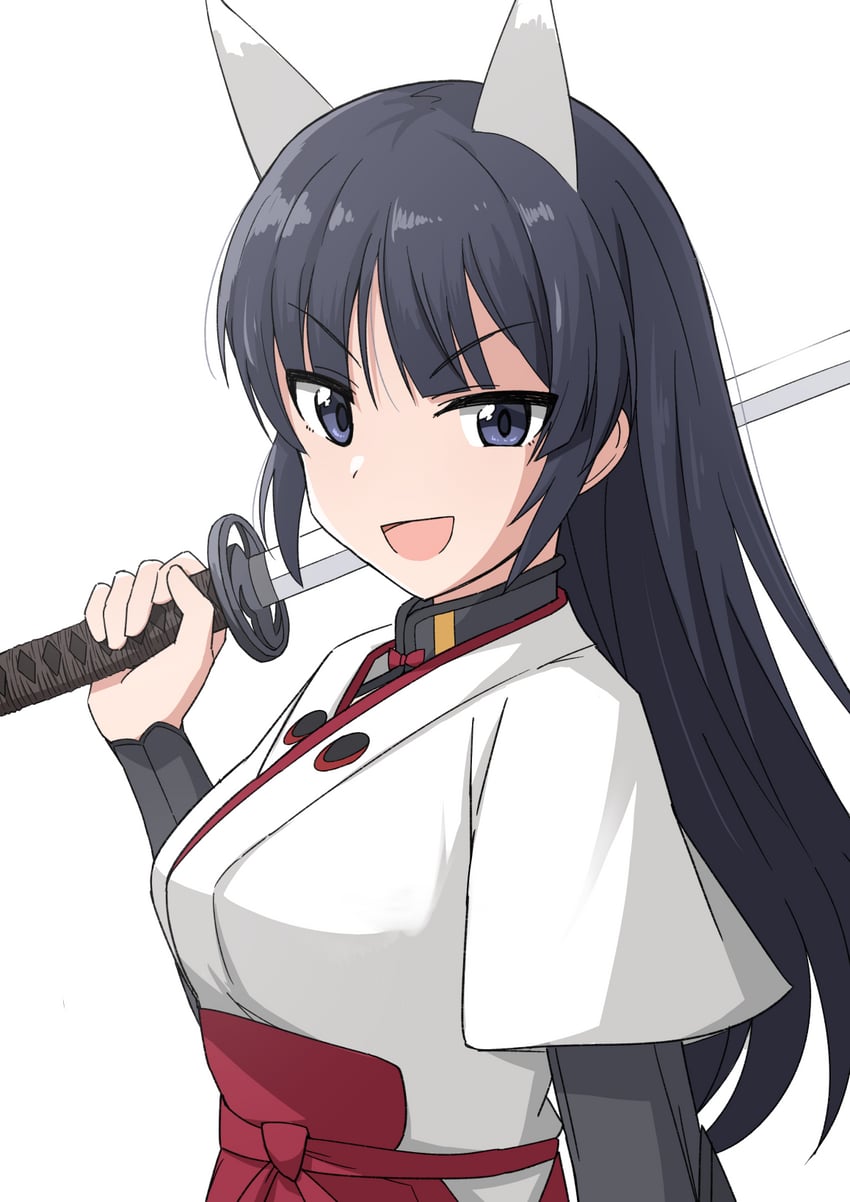 anabuki tomoko (world witches series and 1 more) drawn by emu_1316