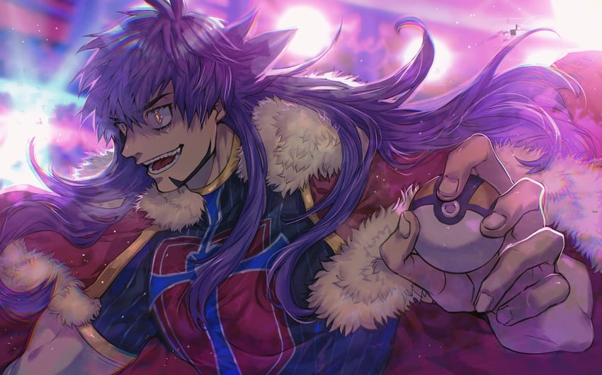 leon (pokemon and 1 more) drawn by chiyo_(miichiyochin)