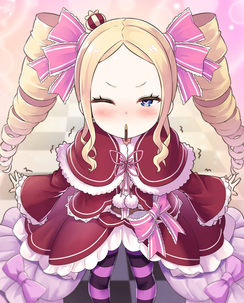 beatrice (re:zero kara hajimeru isekai seikatsu) drawn by s_(hdru2332)