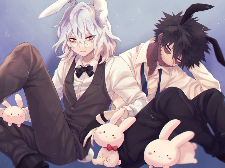 dabi and shigaraki tomura (boku no hero academia) drawn by anoko_(darenokoanoko)