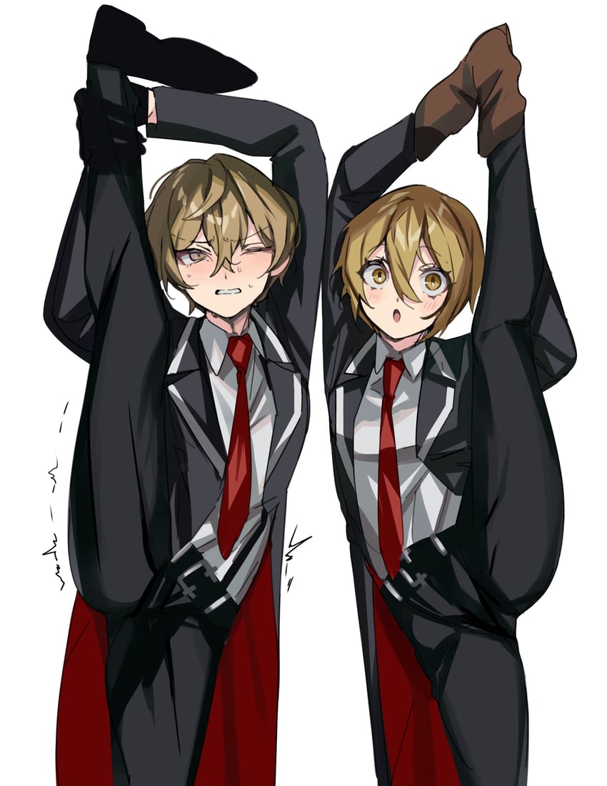 don quixote and sinclair (project moon and 1 more) drawn by mu46016419