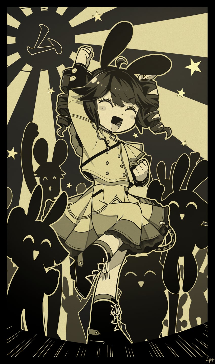 kasane teto (utau and 2 more) drawn by sato_(r017xts117)