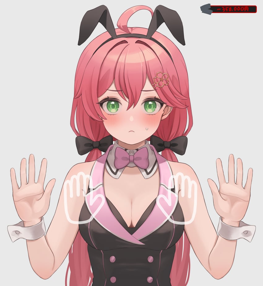 sakura miko (hololive and 1 more) drawn by hanazawa_ma