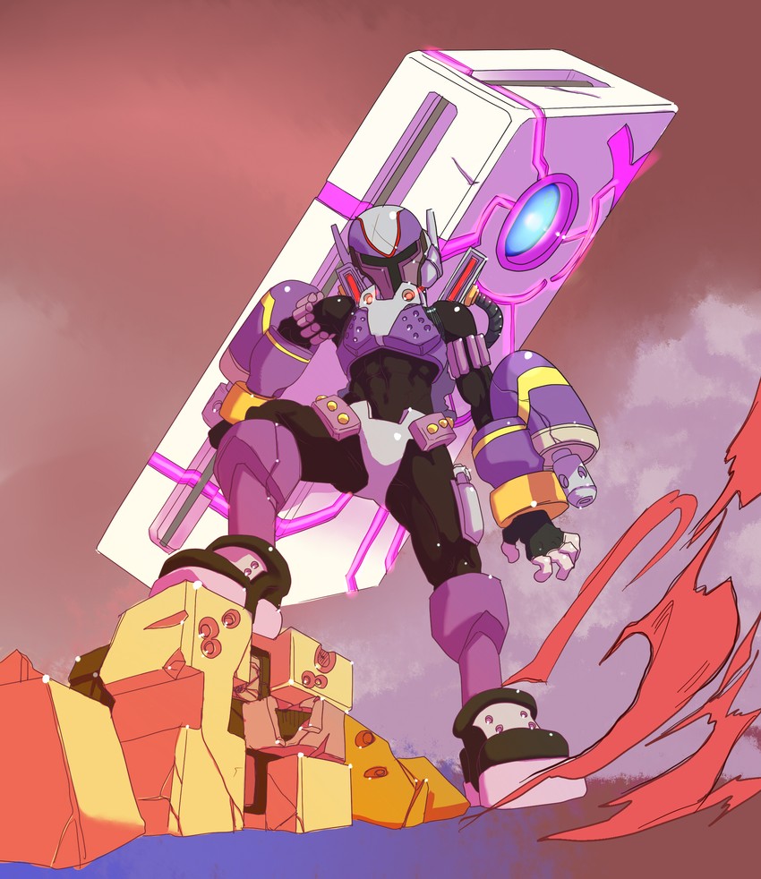 vile (mega man and 2 more) drawn by gozaemon