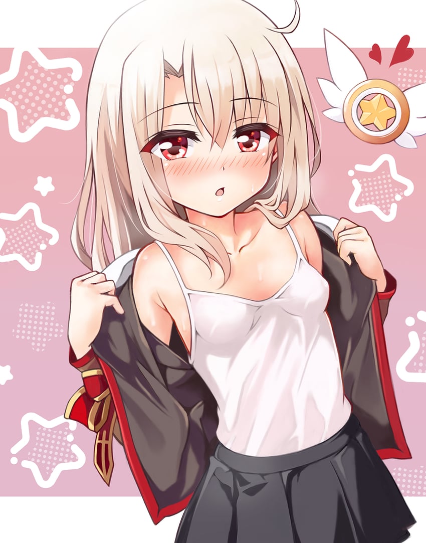 illyasviel von einzbern and magical ruby (fate and 1 more) drawn by mochi_(k620803n)