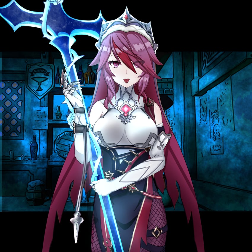 rosaria (genshin impact and 1 more) drawn by user_yyzm2283