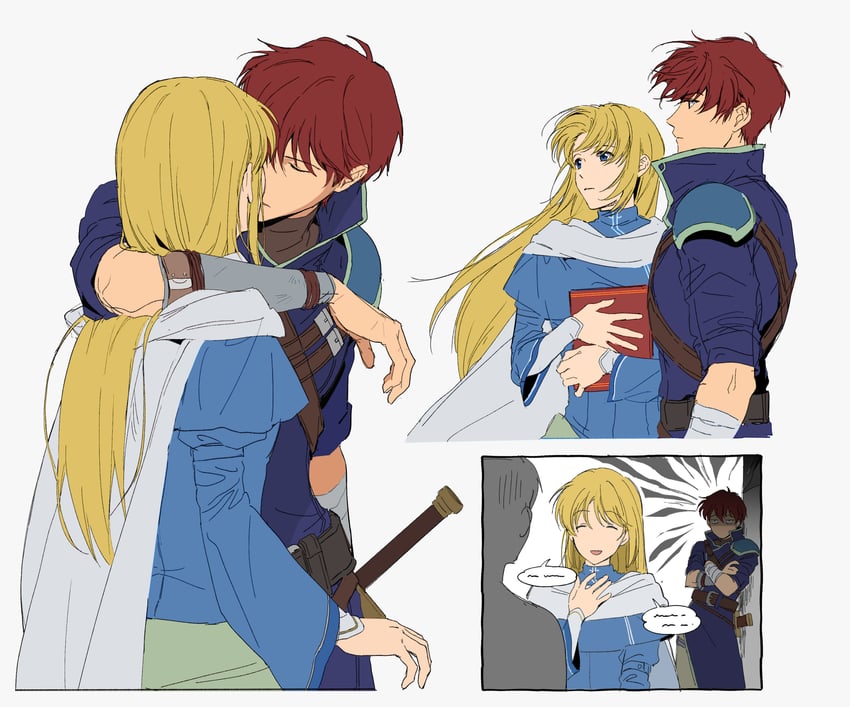 lucius and raven (fire emblem and 1 more) drawn by sophie_(693432)